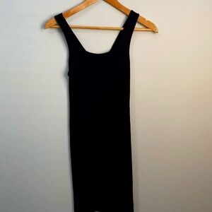 American Dream Women's Black Sleek Sleeveless Mini Dress Size XS